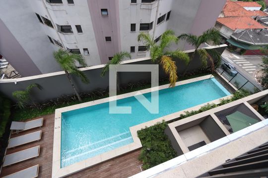 Vista da Varanda de kitnet/studio à venda com 1 quarto, 26m² em Vila Mariana, São Paulo