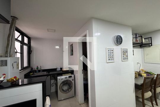 Cozinha e Área de Serviço de apartamento à venda com 2 quartos, 130m² em Recreio dos Bandeirantes, Rio de Janeiro