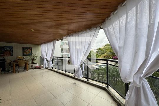 Varanda de apartamento à venda com 2 quartos, 130m² em Recreio dos Bandeirantes, Rio de Janeiro