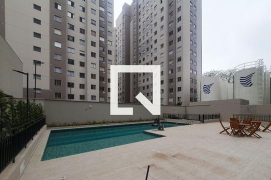 Área comum - Piscina de apartamento à venda com 2 quartos, 35m² em Parque Bristol, São Bernardo do Campo