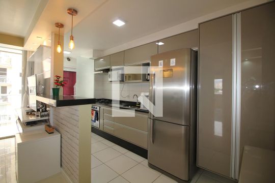 Cozinha de apartamento à venda com 3 quartos, 71m² em Anil, Rio de Janeiro