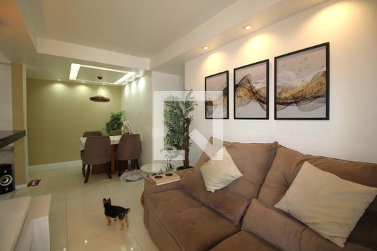 Sala de apartamento à venda com 3 quartos, 71m² em Anil, Rio de Janeiro