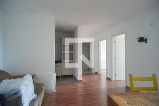 Sala de apartamento para alugar com 2 quartos, 56m² em Rondônia, Novo Hamburgo