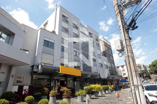 Fachada de apartamento para alugar com 1 quarto, 60m² em Auxiliadora, Porto Alegre