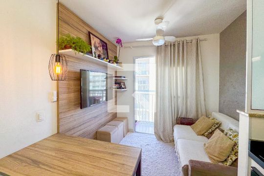 Sala de apartamento para alugar com 2 quartos, 34m² em Mooca, São Paulo