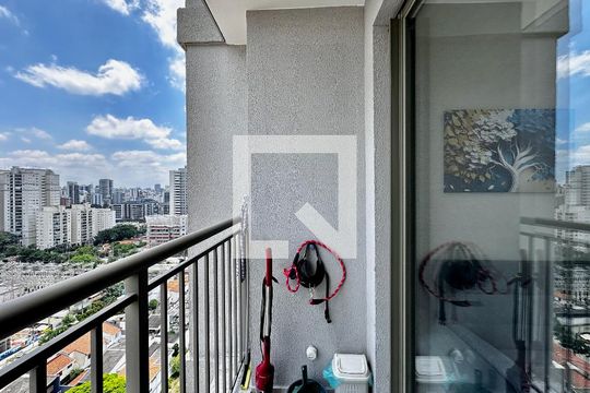 Sacada de apartamento à venda com 1 quarto, 34m² em Campo Belo, São Paulo