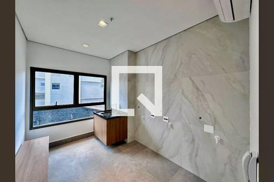 Área comum de apartamento à venda com 1 quarto, 34m² em Campo Belo, São Paulo