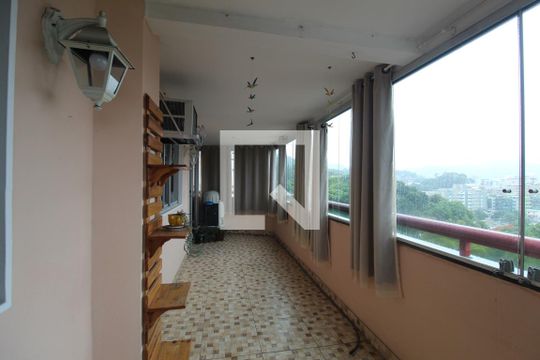 Varanda de apartamento à venda com 4 quartos, 107m² em Freguesia (jacarepaguá), Rio de Janeiro