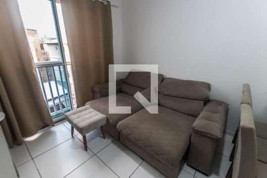 Sala de apartamento para alugar com 2 quartos, 44m² em Fazenda Grande 4, Salvador