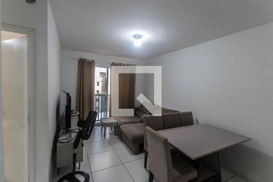 Sala de apartamento para alugar com 2 quartos, 44m² em Fazenda Grande 4, Salvador