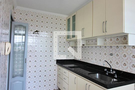Cozinha  de apartamento à venda com 3 quartos, 78m² em Demarchi, São Bernardo do Campo