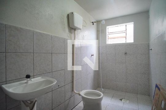 Banheiro de apartamento para alugar com 1 quarto, 45m² em Guarani, Novo Hamburgo