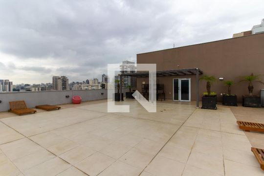 Terraço de apartamento para alugar com 1 quarto, 29m² em Vila Romana, São Paulo