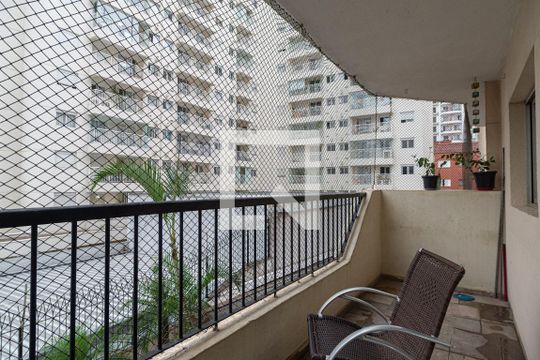 Varanda da Sala de apartamento para alugar com 3 quartos, 115m² em Bela Vista, São Paulo