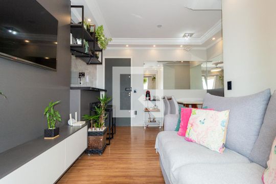 Sala de apartamento à venda com 2 quartos, 50m² em Luz, São Paulo
