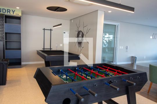 Área comum - Jogos de apartamento para alugar com 2 quartos, 48m² em Vila Sao Francisco (zona Sul), São Paulo