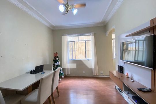 Sala de apartamento à venda com 3 quartos, 82m² em Méier, Rio de Janeiro