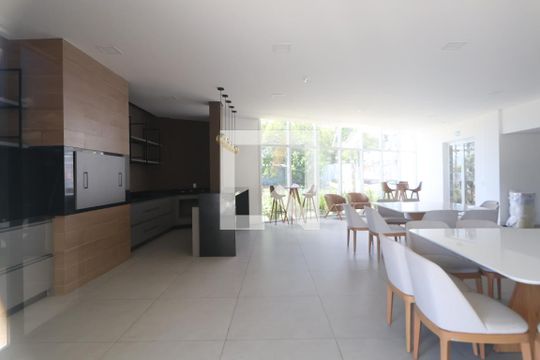 Área comum - Salão de festas de apartamento para alugar com 2 quartos, 70m² em Olaria, Canoas