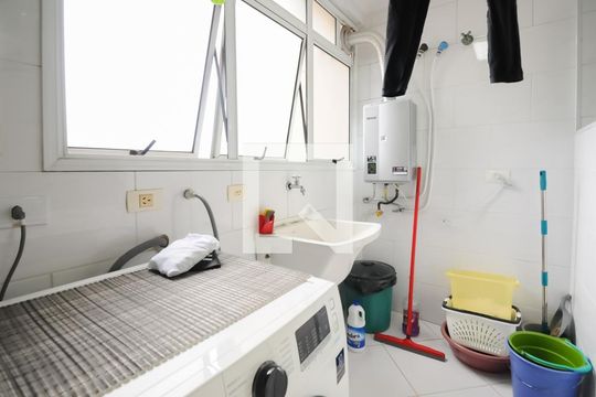 Área de Serviço de apartamento à venda com 3 quartos, 121m² em Baeta Neves, São Bernardo do Campo