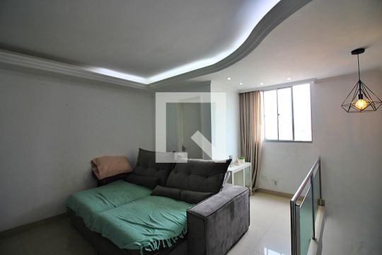Sala de TV de apartamento à venda com 2 quartos, 105m² em Jardim Borborema, São Bernardo do Campo