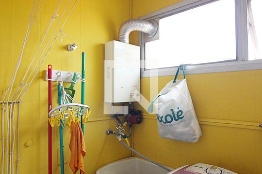 Área de Serviço de apartamento para alugar com 2 quartos, 74m² em Vila Marchi, São Bernardo do Campo
