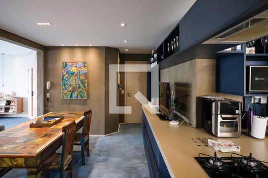 Cozinha de apartamento à venda com 3 quartos, 145m² em Santa Paula, São Caetano do Sul