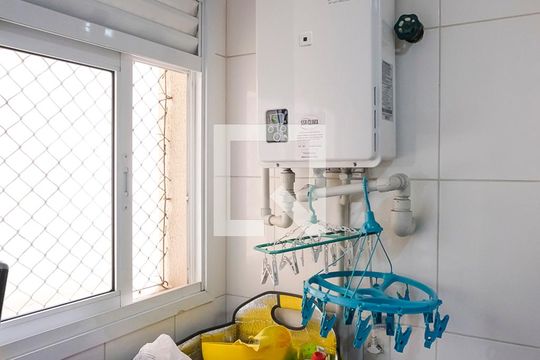 Área de serviço de apartamento à venda com 3 quartos, 145m² em Santa Paula, São Caetano do Sul