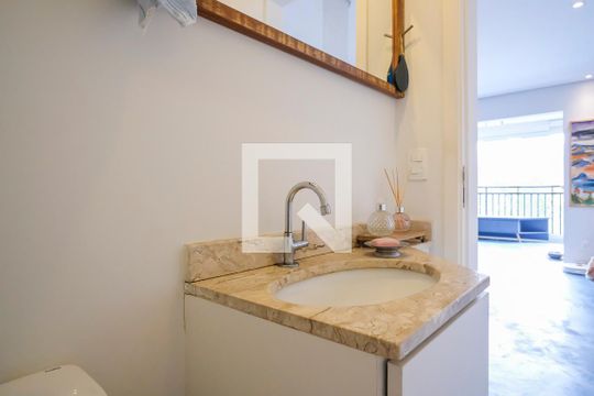 Lavabo de apartamento à venda com 3 quartos, 145m² em Santa Paula, São Caetano do Sul