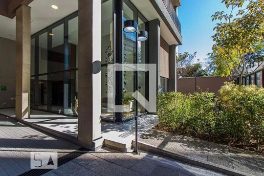 Área comum de kitnet/studio para alugar com 1 quarto, 33m² em Consolação, São Paulo
