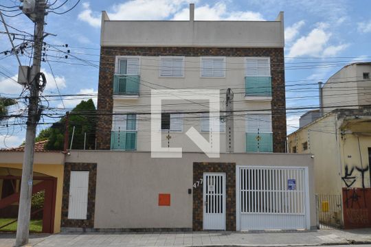 Fachada de apartamento para alugar com 2 quartos, 47m² em Vila Helena, Santo André