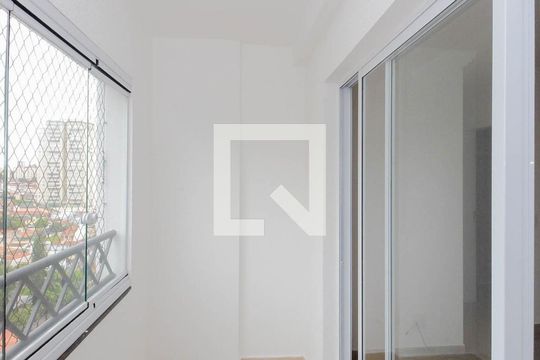 Varanda da Sala de apartamento à venda com 2 quartos, 57m² em Vila Rosalia, Guarulhos