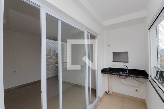 Varanda da Sala de apartamento à venda com 2 quartos, 57m² em Vila Rosalia, Guarulhos