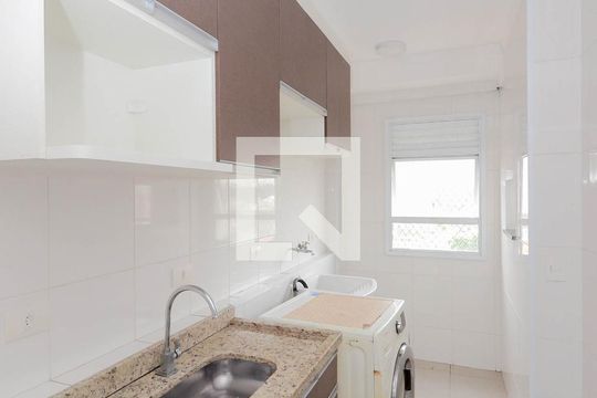Cozinha e Área de Serviço de apartamento à venda com 2 quartos, 57m² em Vila Rosalia, Guarulhos