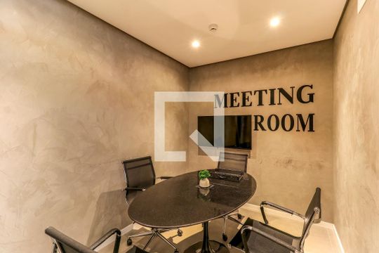 Área comum - Coworking de kitnet/studio à venda com 1 quarto, 35m² em Jardim das Acacias, São Paulo