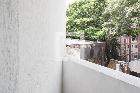 Varanda de apartamento à venda com 1 quarto, 37m² em Vila Nova Conceição, São Paulo