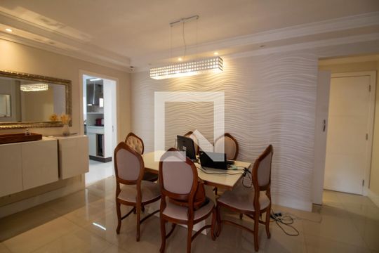 Sala de Jantar de apartamento à venda com 2 quartos, 79m² em Brooklin, São Paulo