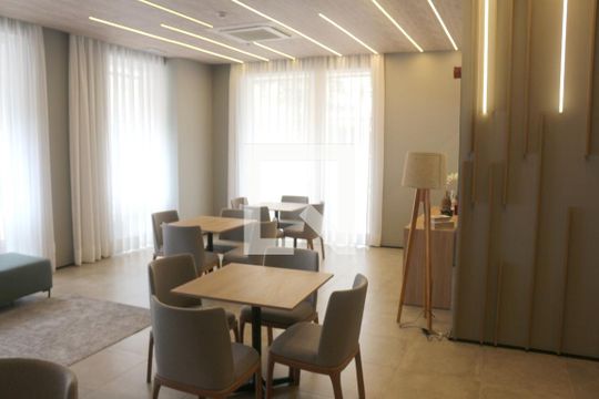 Área comum - Salão de festas de kitnet/studio à venda com 1 quarto, 20m² em Santa Paula, São Caetano do Sul