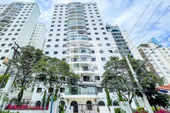 Fachada de apartamento à venda com 3 quartos, 105m² em Sumarezinho, São Paulo