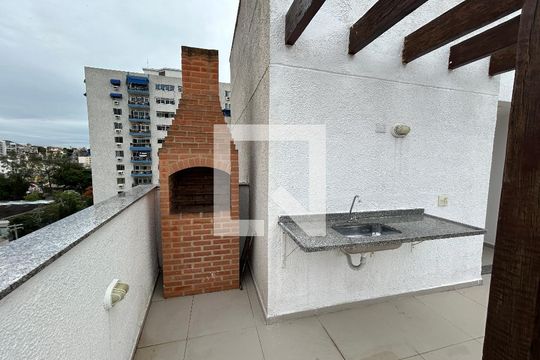 Área comum - Churrasqueira de apartamento à venda com 2 quartos, 80m² em Méier, Rio de Janeiro