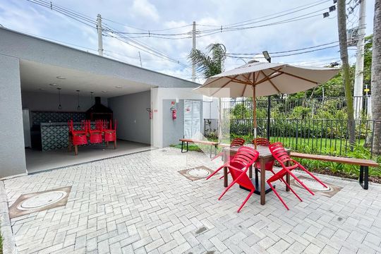 Área comum - Churrasqueira 2 de apartamento para alugar com 2 quartos, 37m² em Jurubatuba, São Paulo
