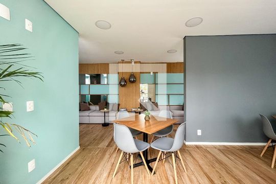 Área comum - Salão de festas de apartamento para alugar com 2 quartos, 37m² em Jurubatuba, São Paulo