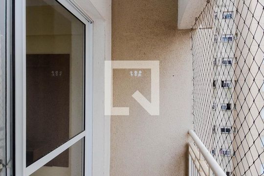 Varanda da Sala de apartamento para alugar com 2 quartos, 46m² em Ponte Grande, Guarulhos