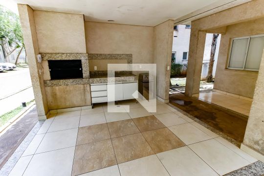 Área comum - Churrasqueira de apartamento para alugar com 2 quartos, 44m² em Jardim Helga, São Paulo