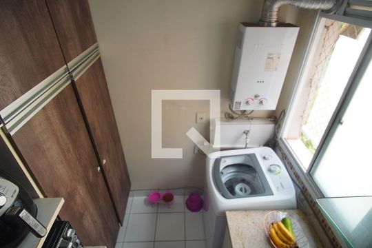 Área de Serviço de apartamento à venda com 3 quartos, 70m² em Humaitá, Porto Alegre