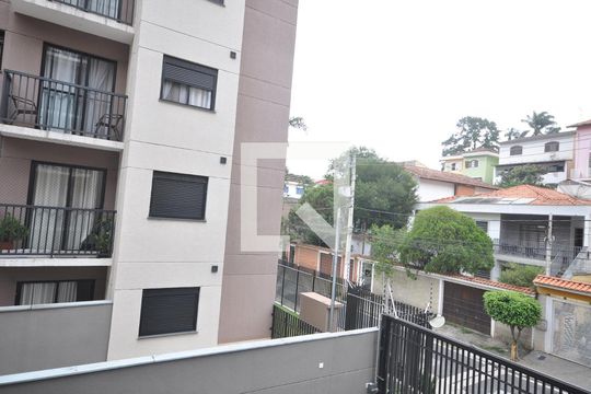 Vista da Sacada da Sala de apartamento para alugar com 2 quartos, 40m² em Horto Florestal, São Paulo