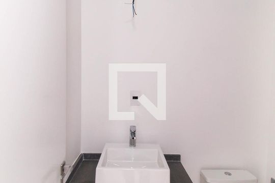 Banheiro de kitnet/studio à venda com 1 quarto, 25m² em Vila Regente Feijó, São Paulo