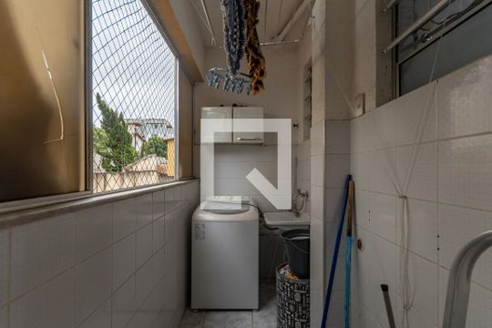 Área de Serviço de apartamento à venda com 3 quartos, 68m² em Santa Amelia, Belo Horizonte