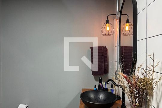 Banheiro de apartamento à venda com 2 quartos, 106m² em Perdizes, São Paulo