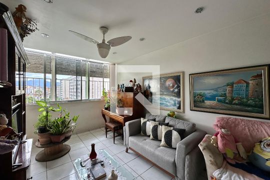 Sala de apartamento à venda com 2 quartos, 73m² em Centro, Rio de Janeiro