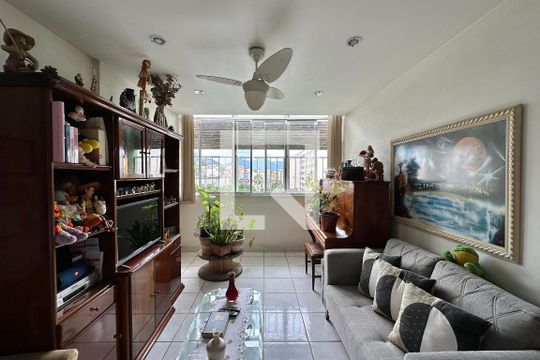 Sala de apartamento à venda com 2 quartos, 73m² em Centro, Rio de Janeiro